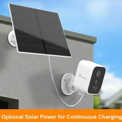 Toucan Scout Wireless Outdoor Smart Battery Operated Security Camera Wi-Fi Night Vision 2-Way Talk Live View, White (TNTWSC01WU)