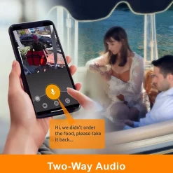 Toucan Wi-Fi Wireless Smart Video Doorbell Pro, Black (TVDP05GR)