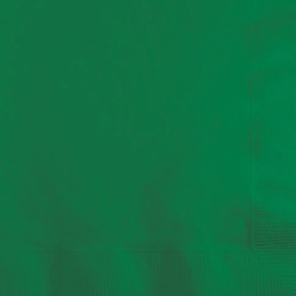 Touch of Color Beverage Napkin, 2-ply, Green, 150 Napkins/Pack (DTC139184154BNP)