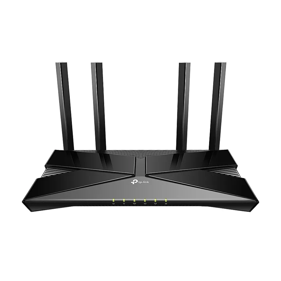 TP-LINK Archer AX1500 Dual Band MU-MIMO Gaming Router, Black (ARCHER AX1500)