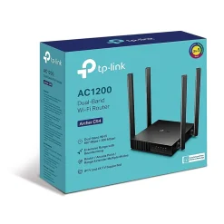TP-LINK Archer C54 AC1200 Dual-Band MU-MIMO Wi-Fi 5 Router, Black (ARCHER V1)