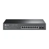 TP-LINK JetStream 8-Port Gigabit Ethernet PoE+ Managed Switch, 20Gbps, Black (TL-SG2210MP)