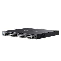 TP-Link Omada 48 Gigabit Ethernet Ports Multi-Gigabit PoE Managed Switch, 216 Gbps, Black (SG6654X)