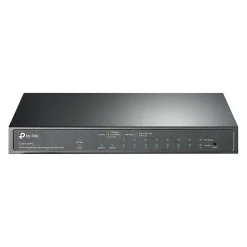 TP-LINK 10-Port Gigabit Ethernet PoE Smart Switch, Black (TL-SG1210MPE)