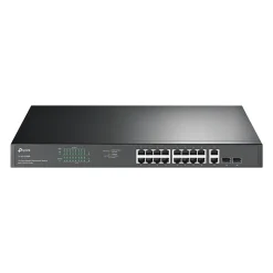 TP-LINK 18-Port Gigabit Ethernet PoE Unmanaged Switch, Black (TL-SG1218MP)