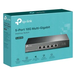 TP-LINK 5-Port Multi-Gigabit Unmanaged Switch, Black (TL-SX105)