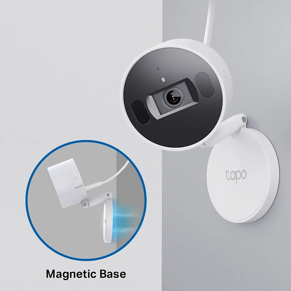 TP-Link Tapo Smart 2K QHD AI Home Security Wi-Fi Camera (TAPO C125)