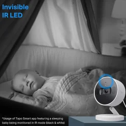 TP-Link Tapo Smart 2K QHD AI Home Security Wi-Fi Camera (TAPO C125)