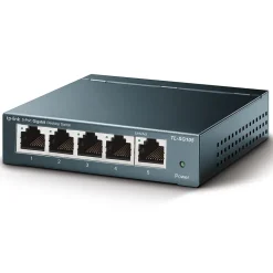TP-LINK TL-SG105 5-Port Managed Switch, 10/100/1000 Mbps, Black (TL-SG105)
