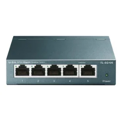 TP-LINK TL-SG105 5-Port Managed Switch, 10/100/1000 Mbps, Black (TL-SG105)
