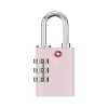 Travel Smart 3-Digit Combination Lock, Pink (TS390PK)