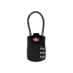 Travelon 3-Digit Combination Lock, Black (13112-500)