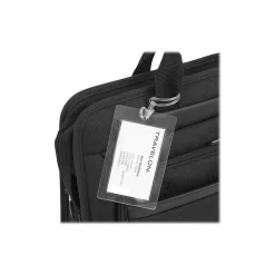 Travelon Luggage Tag, Clear, 3/Pack (19330-000)