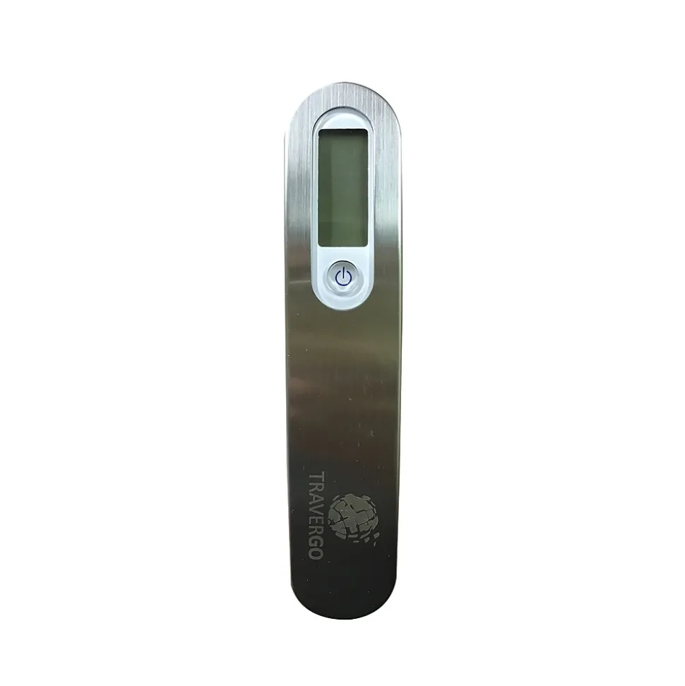Travergo Digital Scale with Buckle Clasp, Silver (TR1340SV)