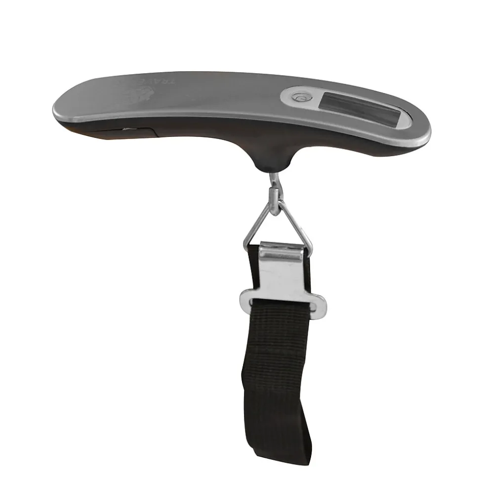 Travergo Digital Scale with Buckle Clasp, Silver (TR1340SV)