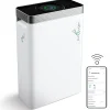Treblab PUROXYGEN P500I H13 HEPA Filter Air Purifier,WiFi Enabled, White