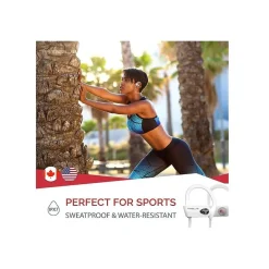 Treblab XR500 Wireless Ambient Sound Earbuds, Bluetooth, White (XR500W)