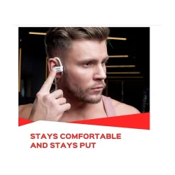 Treblab XR500 Wireless Ambient Sound Earbuds, Bluetooth, White (XR500W)