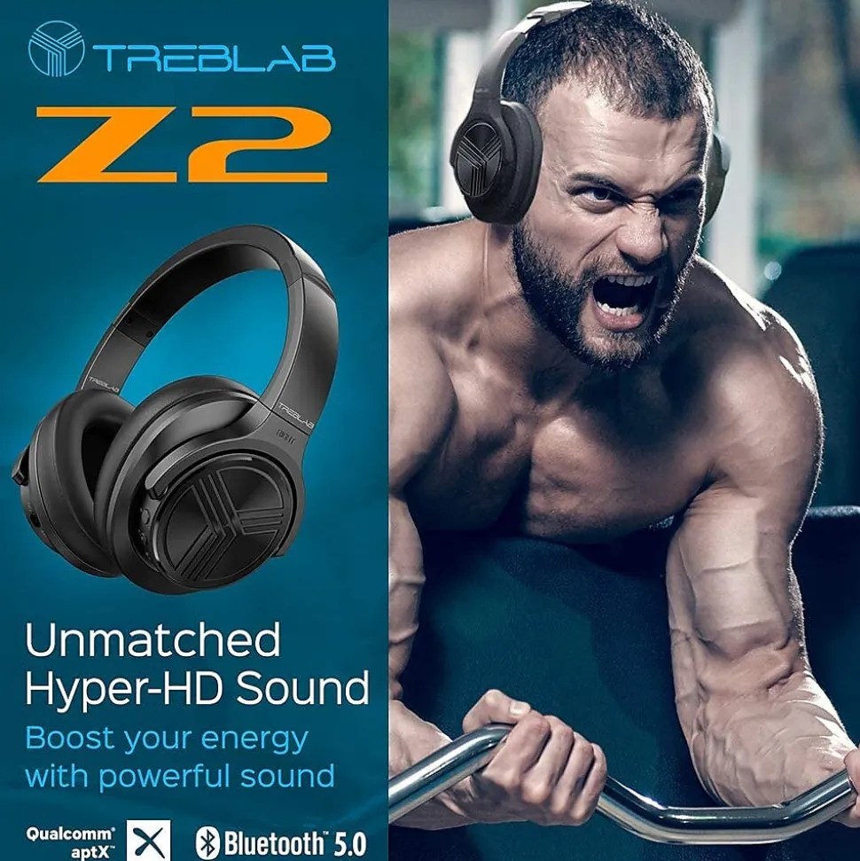 Treblab Z2 Wireless Headphones