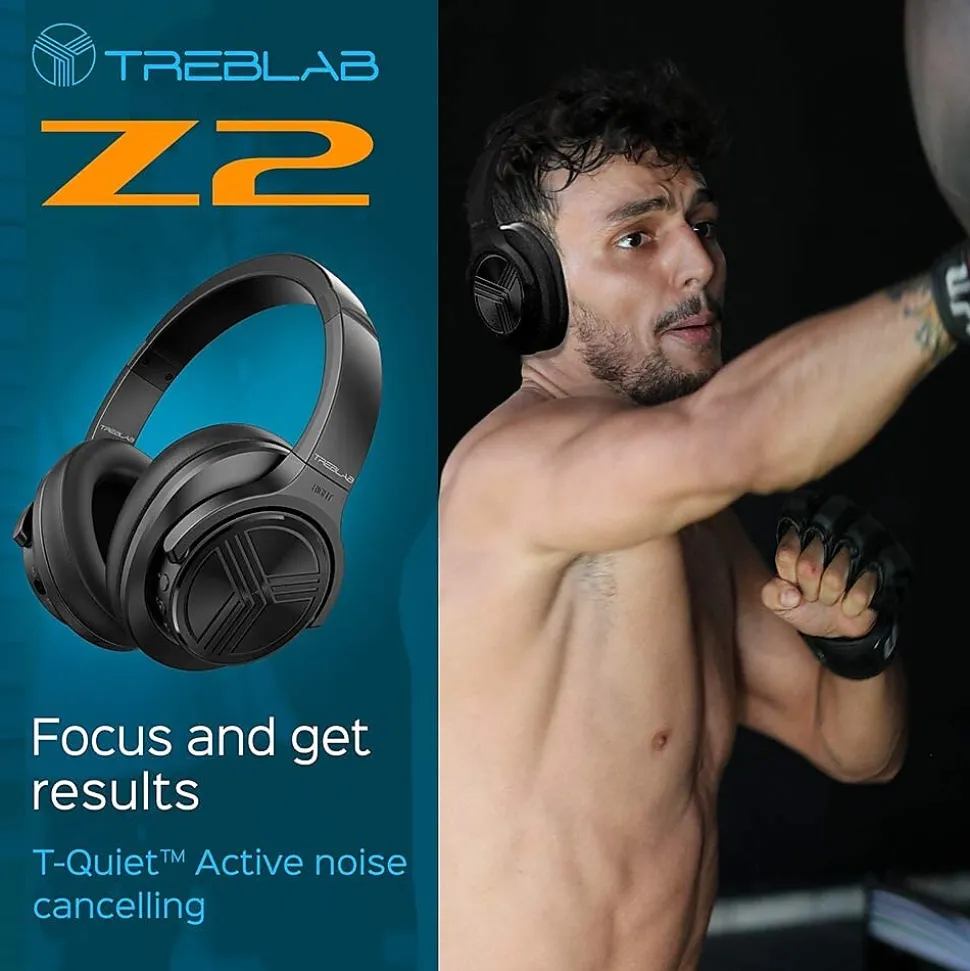 Treblab Z2 Wireless Headphones