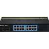TRENDnet 16-Port Gigabit Ethernet Unmanaged Switch, 10/100/1000 Mbps, Black (TEG-S16DG)