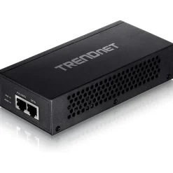 TRENDnet TPE-117GI Gigabit PoE+ Injector Supplies PoE (15.4W)/PoE+ (30W) or Ultra PoE (60W)