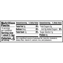 Trident Original Gum, 14 Pieces/Pack, 12/Box (MOZ01108)