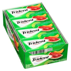 Trident Sugar Free Watermelon Twist Gum, 14 Pieces/Pack, 12/Pack (209-02518)