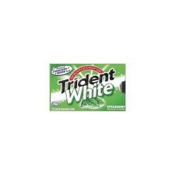 Trident White Sugar Free White spearmint Gum, 16 Pieces/Pack, 9/Box (AMC67610)