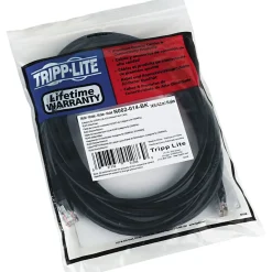 Tripp Lite 14' CAT-5e Patch Cable, Black (N002-014-BK)