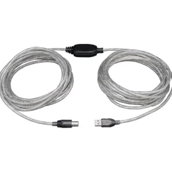 Tripp Lite 36' USB 2.0 Male to Male Repeater Cable, Silver