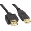 Tripp Lite 6' USB A to USB A Cable, Male to Female, Black (U024-006)