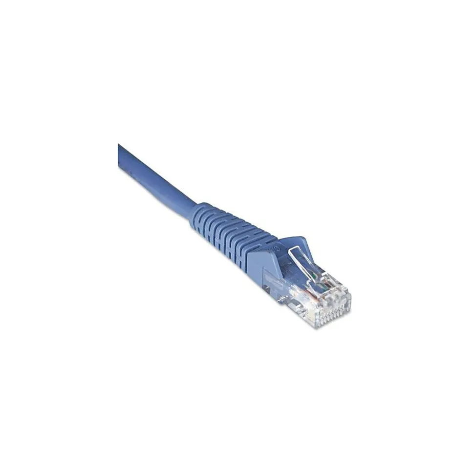Tripp Lite CAT-6 Snagless 7' Molded Patch Cable, Blue (N201-007-BL)