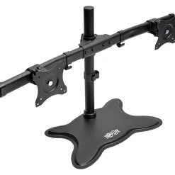 Tripp Lite Dual-Monitor TV Desktop Display Mount Stand Full Motion 13"- 27"
