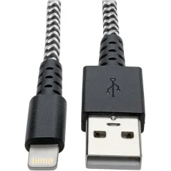 Tripp Lite Heavy-Duty USB Sync/Charge Cable with Lightning Connector, 6 ft. (1.8 m) (M100-006-HD)