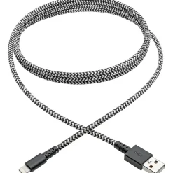 Tripp Lite Heavy-Duty USB Sync/Charge Cable with Lightning Connector, 6 ft. (1.8 m) (M100-006-HD)