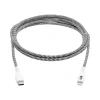 Tripp Lite Lightning USB Cable for Most Smartphones, Black/White (M102-006-HD)
