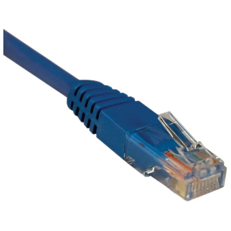 Tripp Lite N002-002-BL 2' RJ-45 CAT-5e Patch Cable, Blue