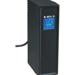 Tripp Lite Omni Smart 650VA UPS, 8-Outlets, Black (OMNI650LCD)