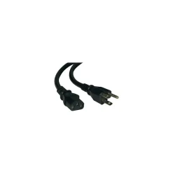 Tripp Lite P007-010 10' NEMA 5-15P to IEC-320-C13 Heavy-Duty Computer Power Cord, Black