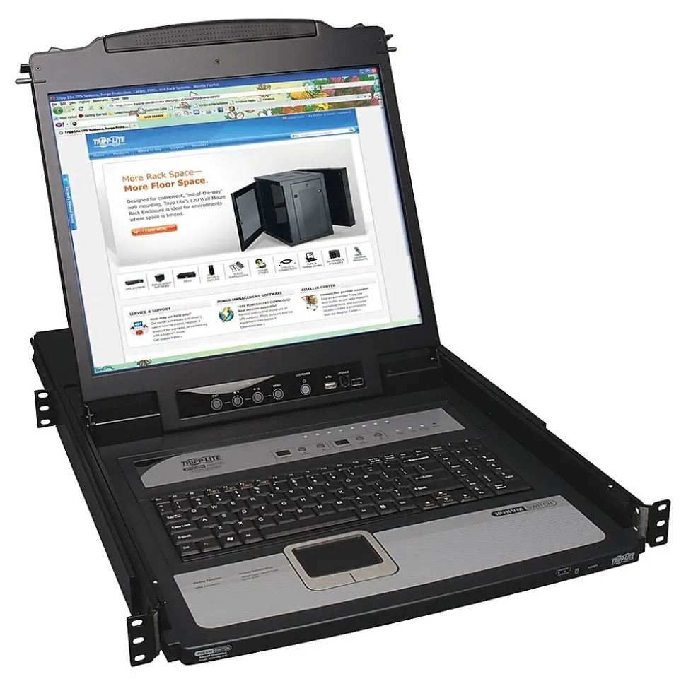 Tripp Lite 8-Port Managed Switch, Black (B020-U08-19-IP)