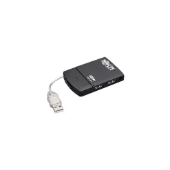 Tripp Lite 4-Port USB 2.0 Hub, Black (TRPU222004R)