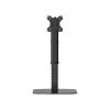 Tripp Lite Single-Display Monitor Stand - Height Adjustable, 17" to 27" Monitors Mount, Up, Black (DDV1727S)