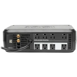 Tripp Lite UPS Smart 1000VA 500W Backup Tower LCD AVR 120V USB Coax RJ45 1000VA, 8-Outlets, Black (SMART1000LCD)