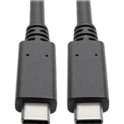 Tripp Lite USB C Cable USB 3.1 Gen 2 w/ 5A Rating 20V M/M USB Type C USB Type-C USB-C 3ft 3' (U420-003-G2-5A)