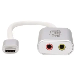 Tripp Lite USB C Male/Female, Silver (U437-002)