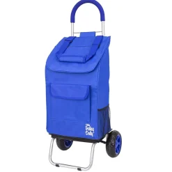 Trolley Dolly Standard Folding Hand Truck, 110 lb. Capacity, Blue (01-060)