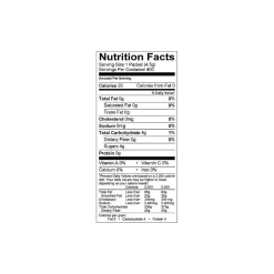 Tropically Grown Organic Raws Cane Sugar, 200/Box (83035)