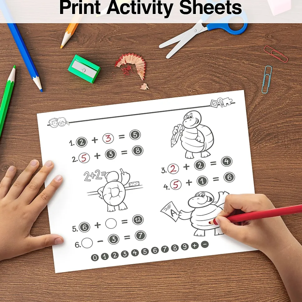 TRU RED™ 8.5" x 11" Copy Paper, 20 lbs., 92 Brightness, 500 Sheets/Ream, 5 Reams/Carton (TR56960)