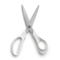 TRU RED™ Ergonomic 8" Stainless Steel Scissors, Straight Handle, 2/Pack (TR55029)